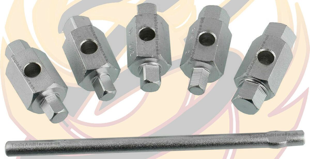 US PRO 8PCS OIL FILTER WRENCH & DRAIN PLUG KEY SET