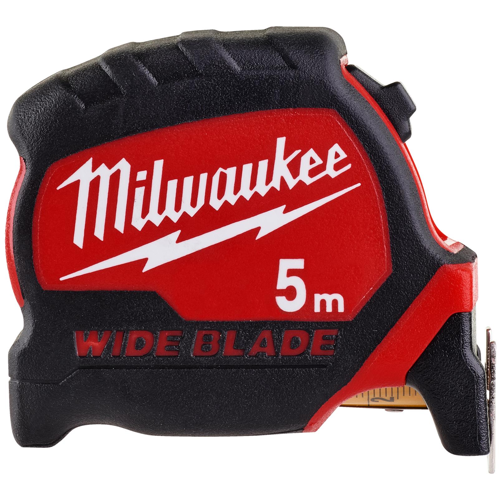 MILWAUKEE 5m 33mm Extra Wide Nylon Blade Premium Metric Tape Measure