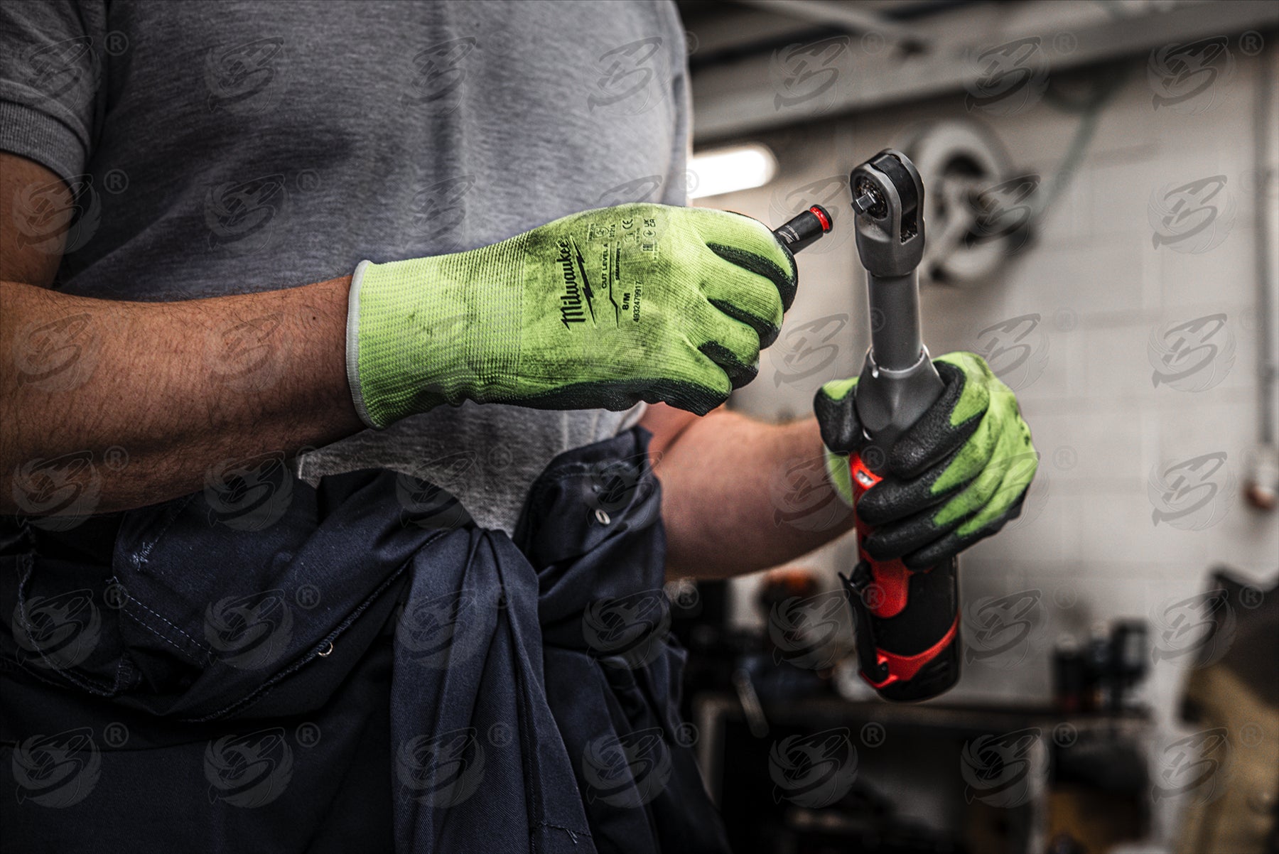 MILWAUKEE 4MM 1/4" DRIVE 6 POINT DEEP IMPACT SOCKET ( SINGLE )