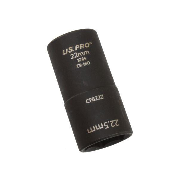 US Pro 22mm x 22.5mm Wheel Nut Flip Socket 3764