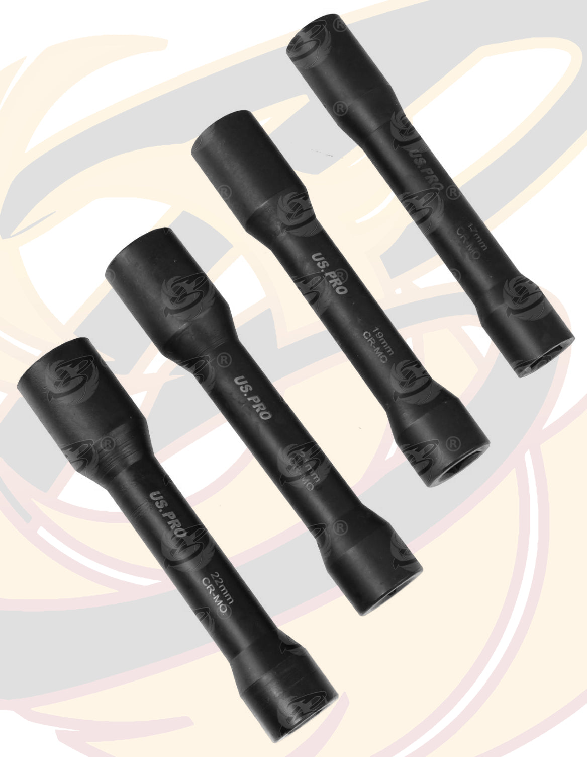 US PRO 5PCS 1/2" DRIVE IMPACT TWIST SOCKETS