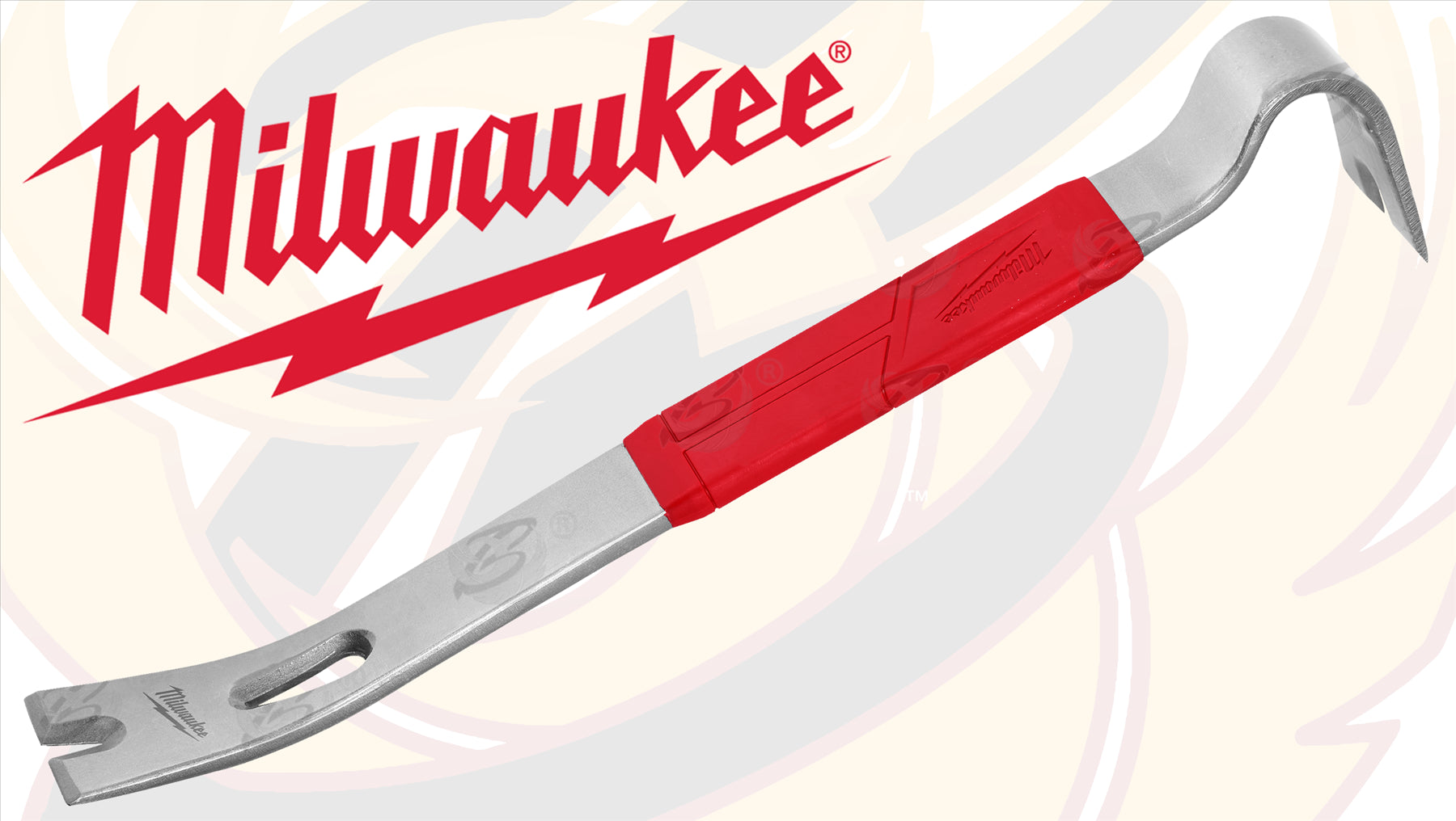 MILWAUKEE 15" WRECKING BAR ( PRY BAR )