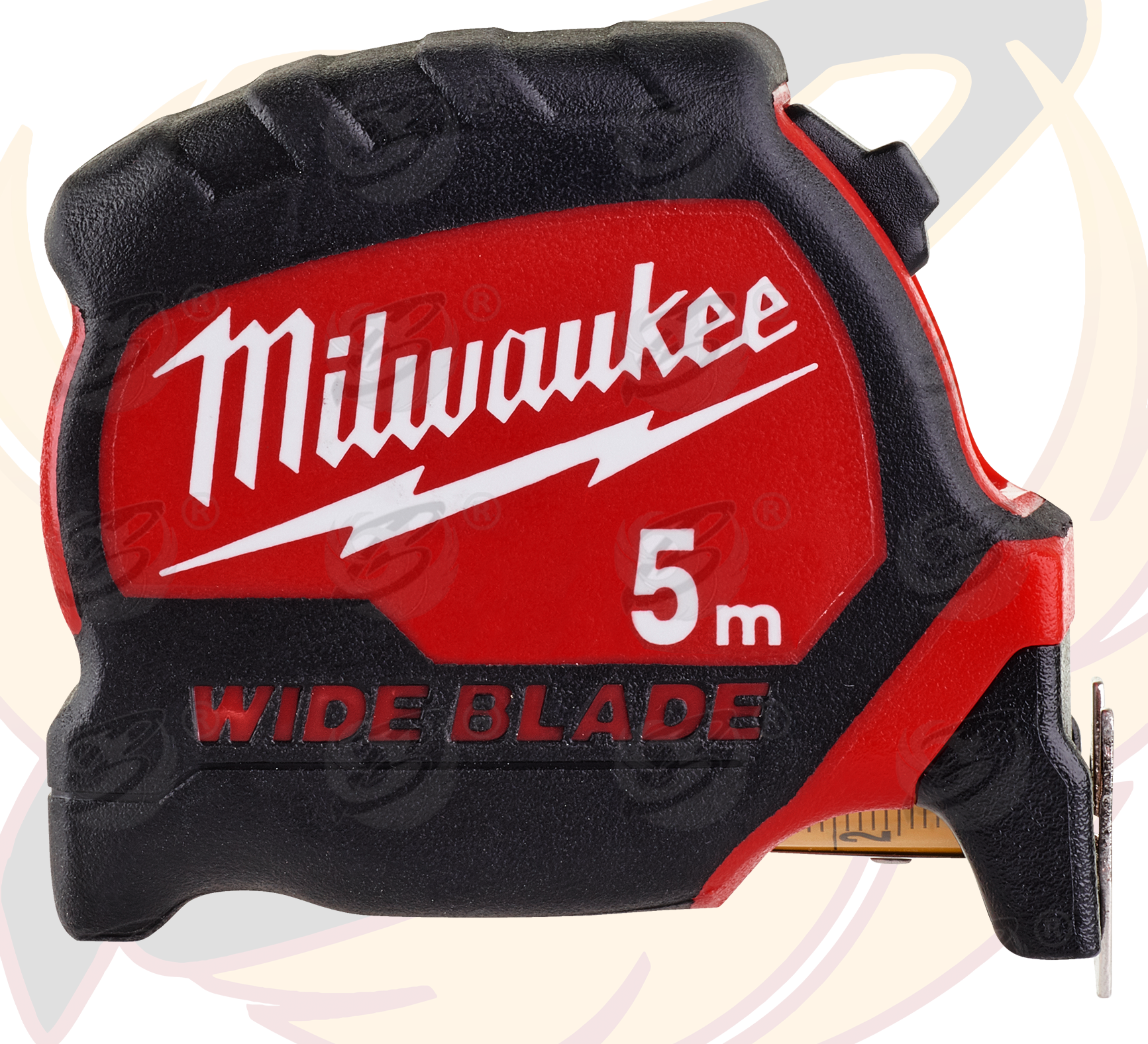 Milwaukee 5M 33mm Extra Wide Nylon Blade Premium Metric Tape Measure ( 4932471815 )