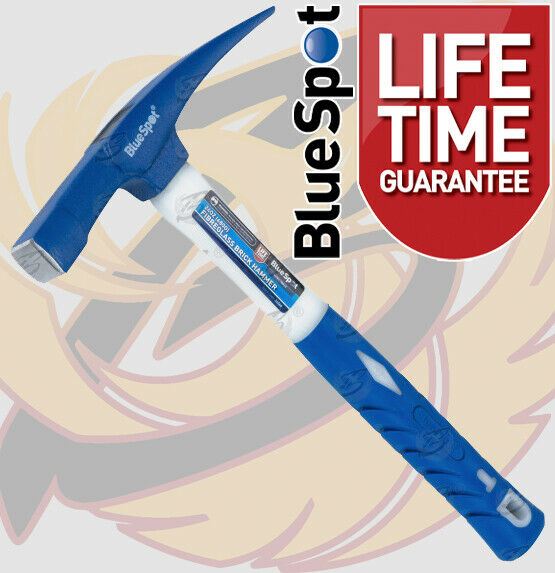 BLUESPOT 16OZ FIBREGLASS BRICK HAMMER