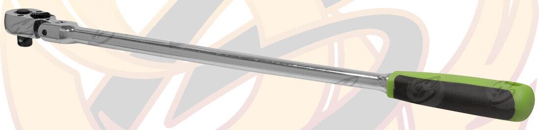 Siegen 3/8" Drive 72 Tooth Extra Long Flexible Ratchet Handle S01208