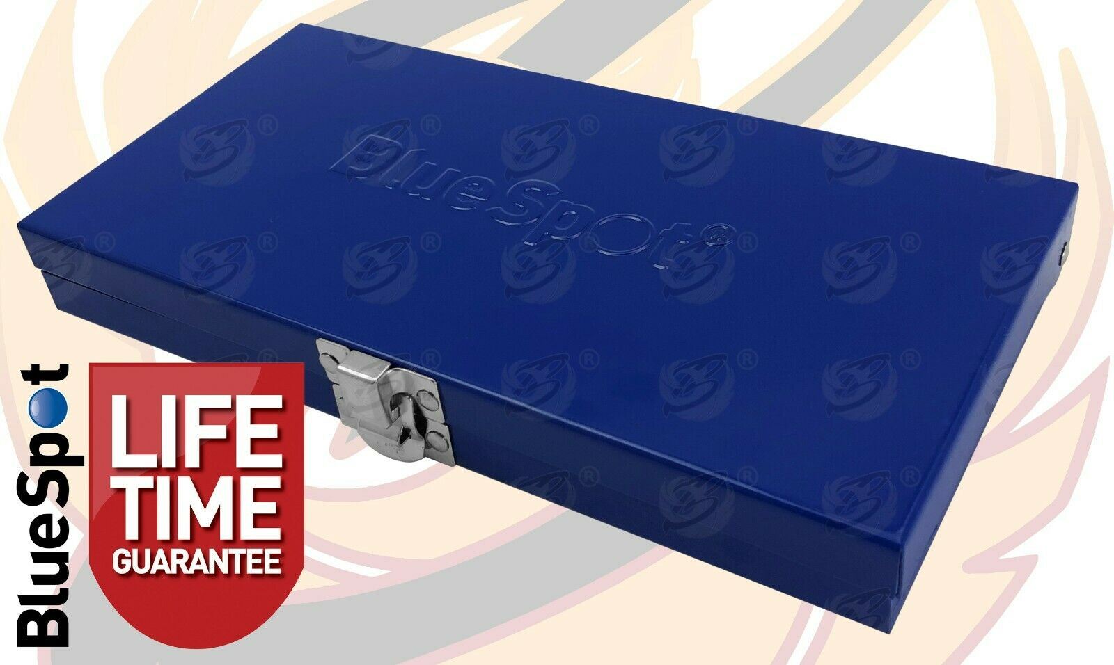 BLUESPOT 24PCS 1/4" DRIVE 6 POINT SOCKET SET 4MM - 13MM