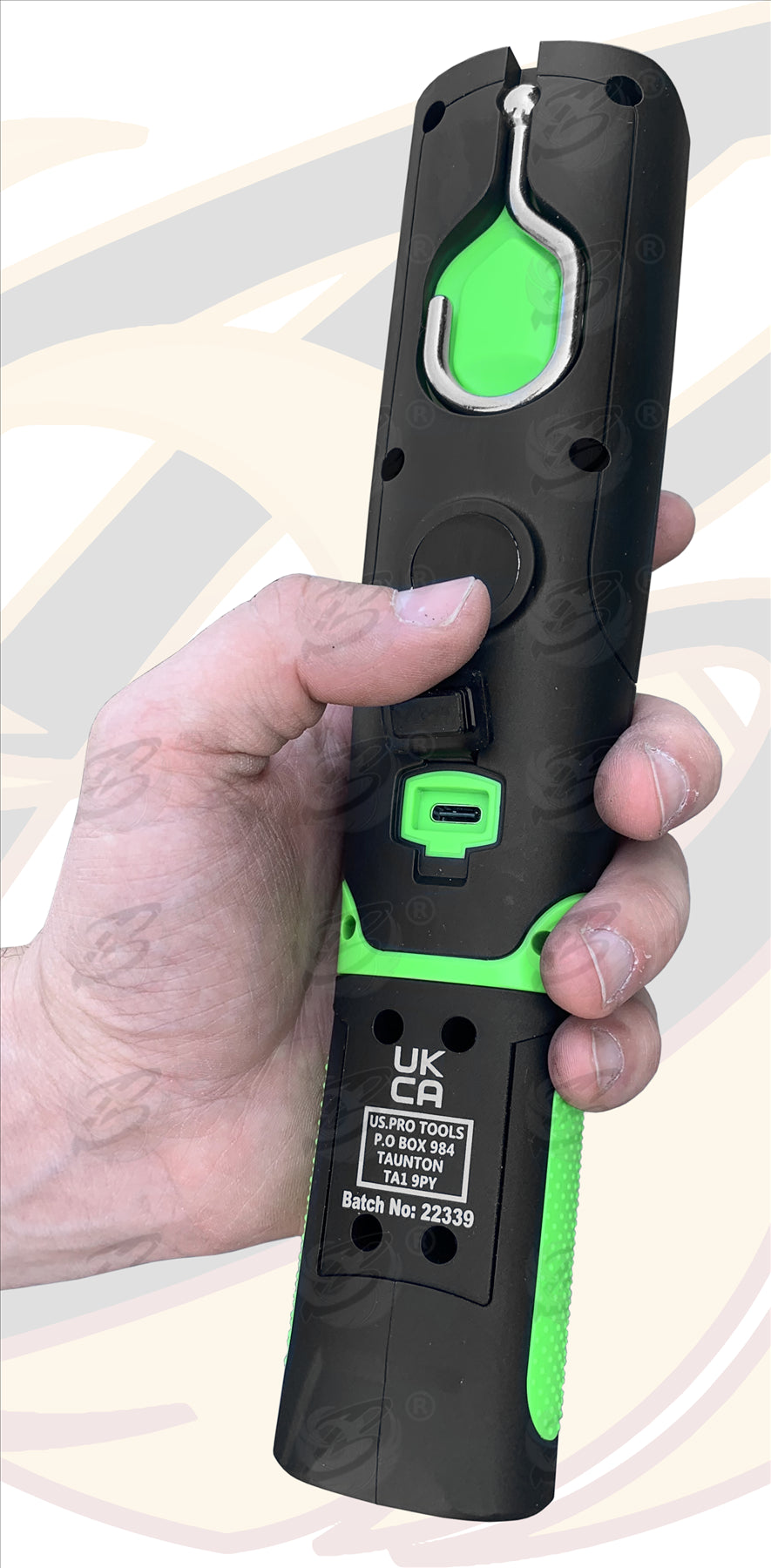 US PRO RECHARGEABLE LI - ION COB LED WORKLIGHT