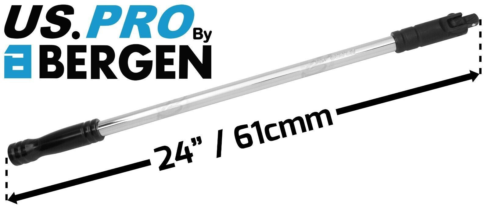 US Pro Heavy Duty 1/2" Drive 24" Long Breaker Bar 1588