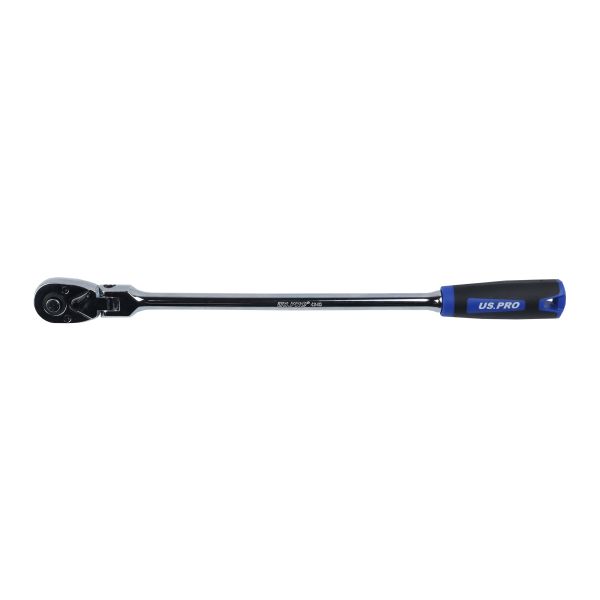 US Pro 1/4" Drive 72T Flexible Head Ratchet 305mm 4240