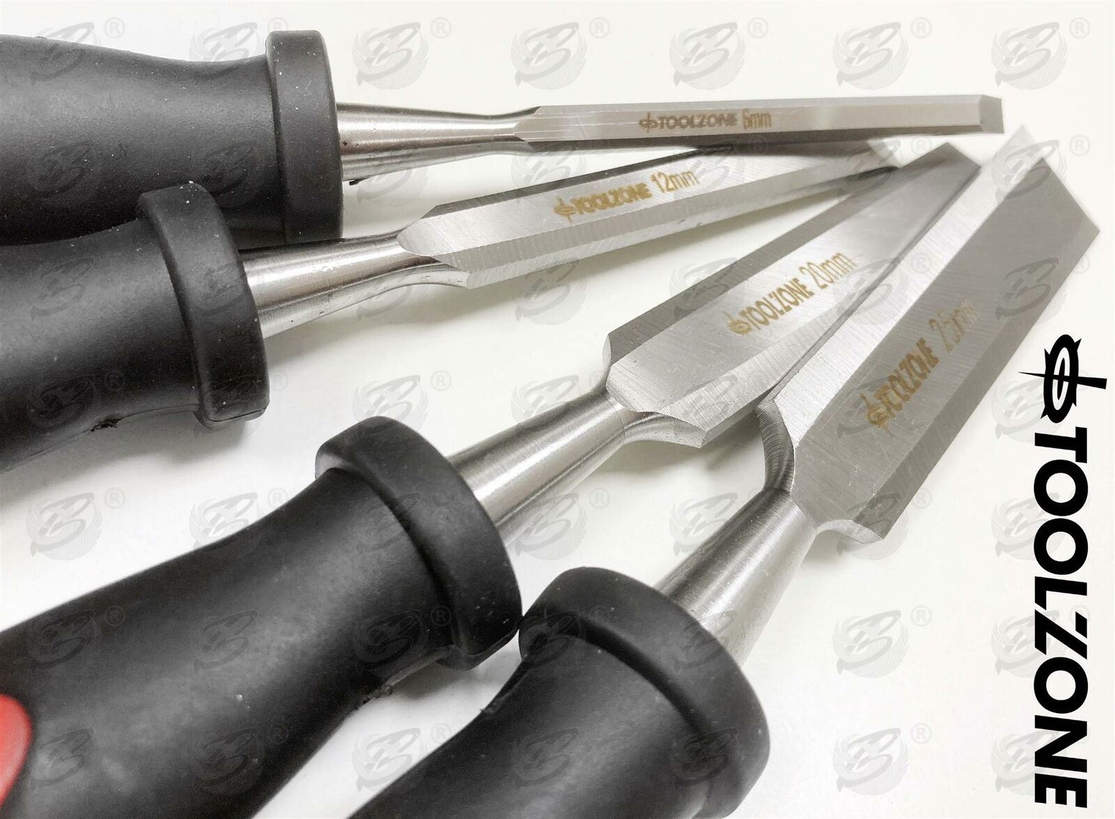 TOOLZONE 4PCS WOOD CHISELS