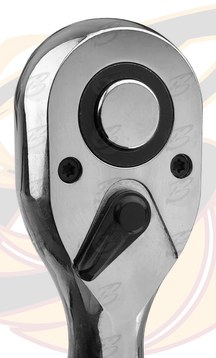 BlueSpot 3/8" Drive 72 Tooth Soft Grip Curved Ratchet Handle ( 02012 )