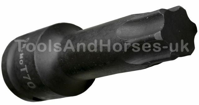 US PRO 8PCS 1/2" DRIVE IMPACT TORX BIT SOCKET SET T30 - T80