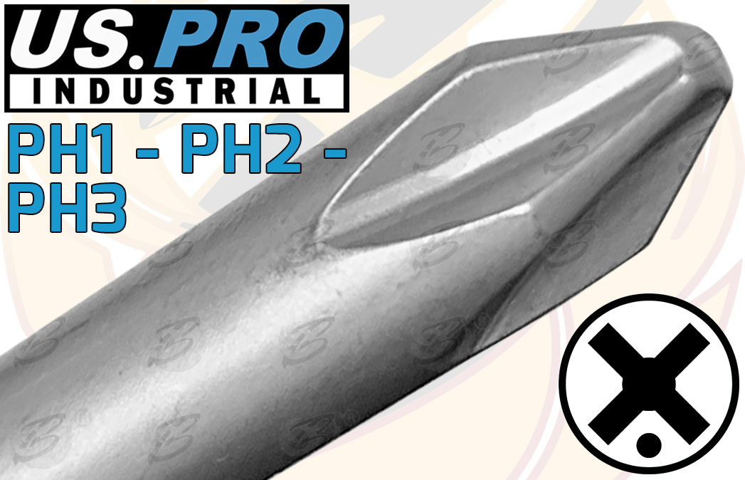 US Pro Industrial 4 Piece Jis ( Japanese Industrial Screwdrivers ) 4612