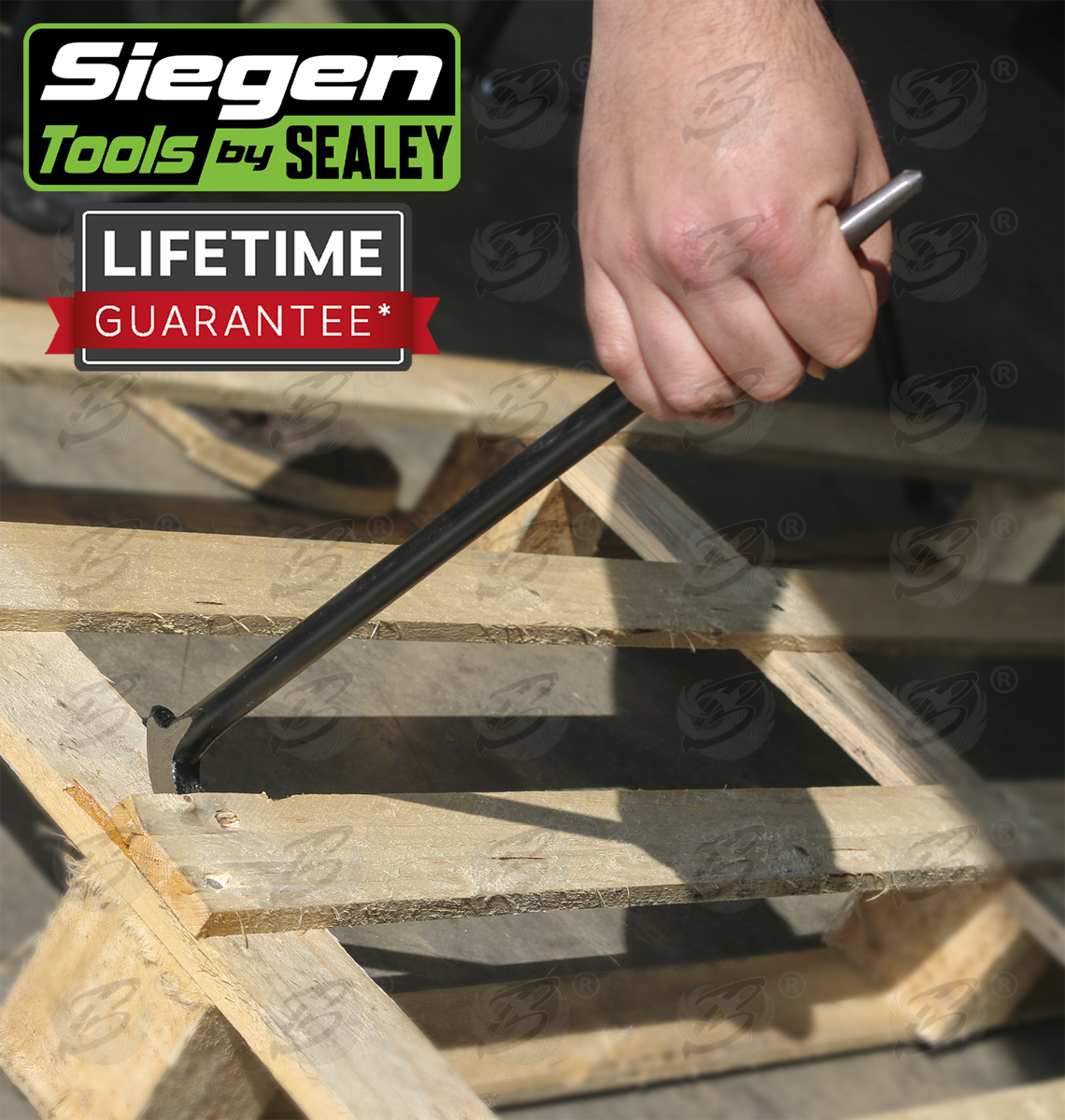 Siegen 4 Piece Heel & Toe Pry Bars ( Podger Bars ) S0640