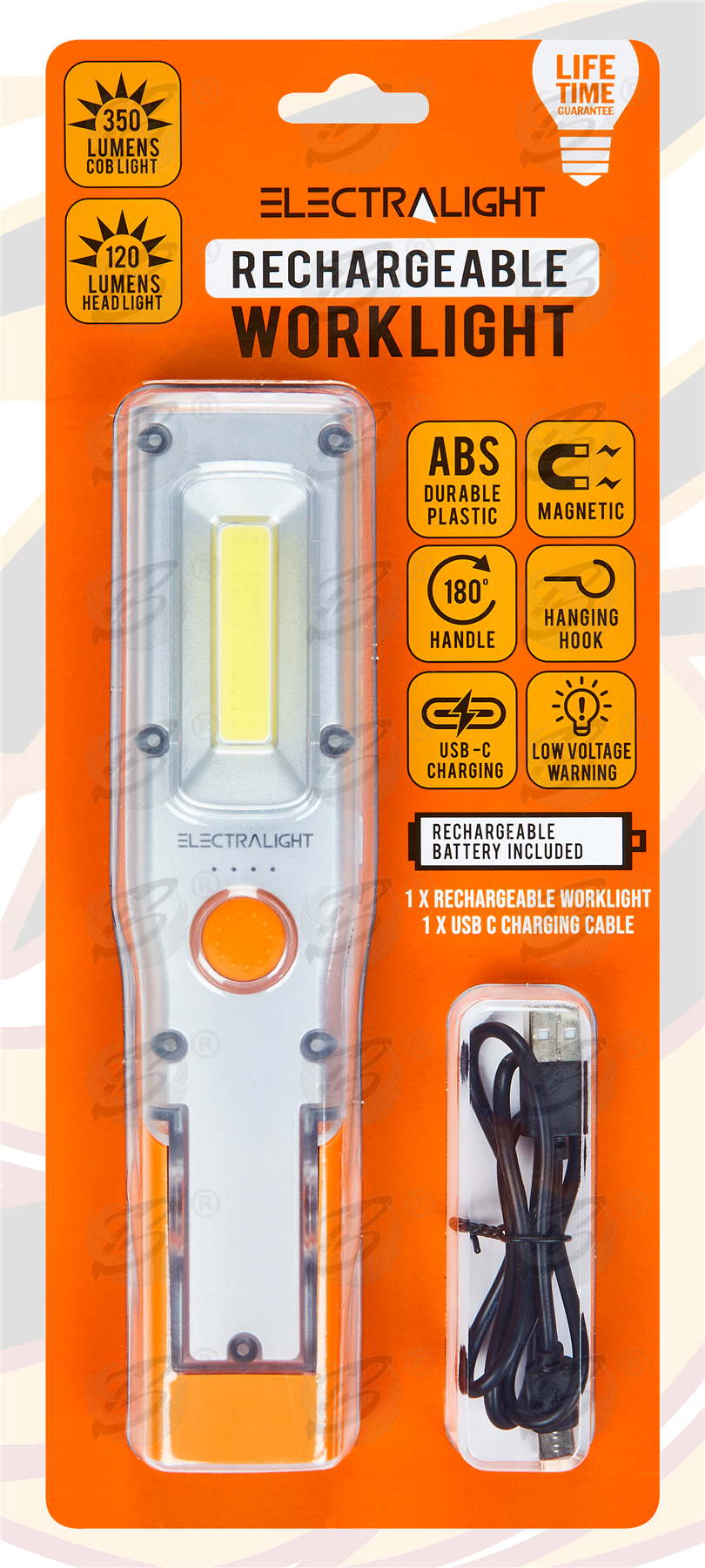 Electralight 330Lumen Rechargeable Work Light ( 65322 )