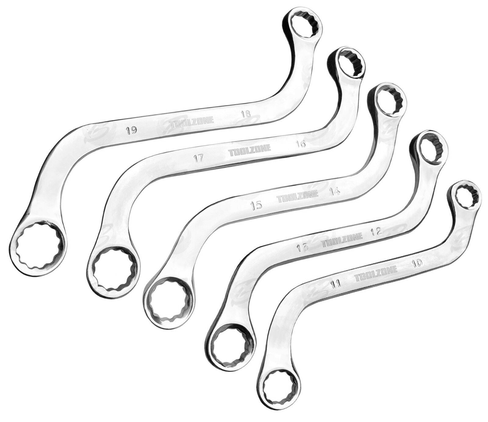 TOOLZONE 50 Piece Combination Spanner Set 6mm - 32mm