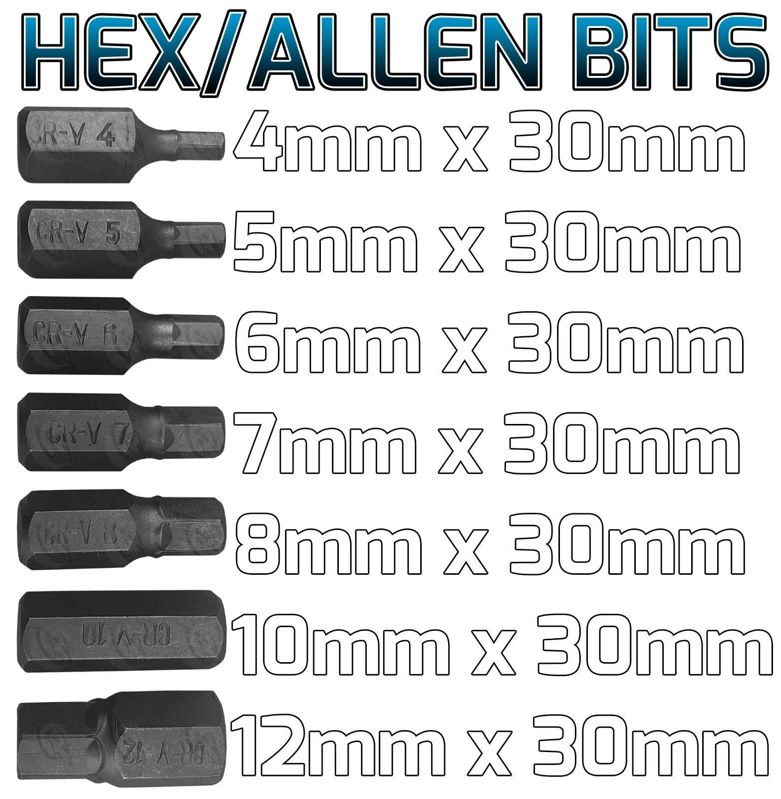 US Pro 40 Piece Hex - Torx - Spline Bit Sockets 2200