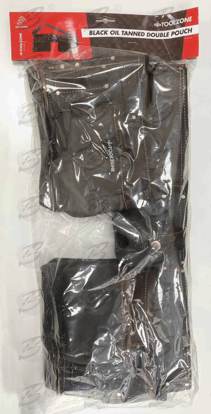 TOOLZONE DOUBLE LEATHER WORK BELT
