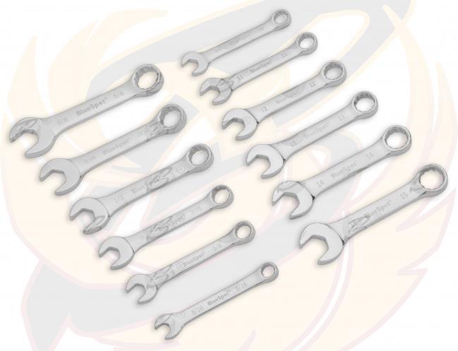 BlueSpot 32 Piece Metric & Sae Combination Spanners 6mm - 19mm & 1/4" - 3/4" ( 04112 )