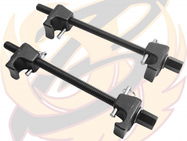 BLUESPOT 2PCS COIL SPRING COMPRESSORS WITH LOCKING PIN