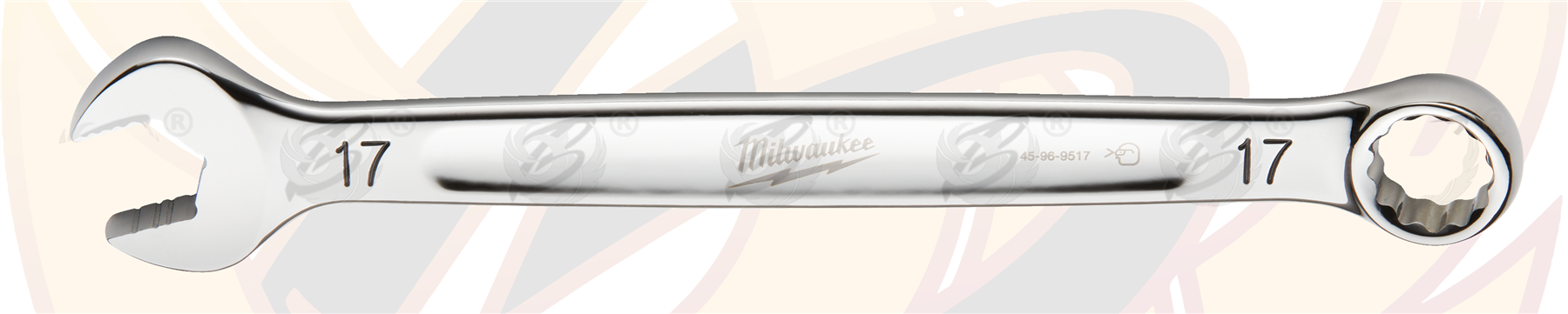 Milwaukee 17mm Maxbite Combination Spanner ( Single ) ( 4932471525 )