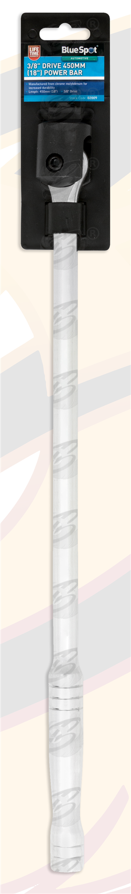 BlueSpot 3/8" Drive 18" Long Breaker Bar ( 02009 )