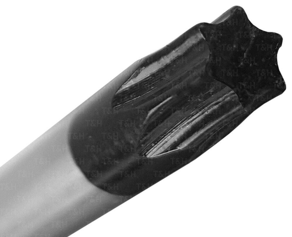 BlueSpot 4 Piece Extra Long Magnetic Torx Screwdrivers T15 - T30 12056