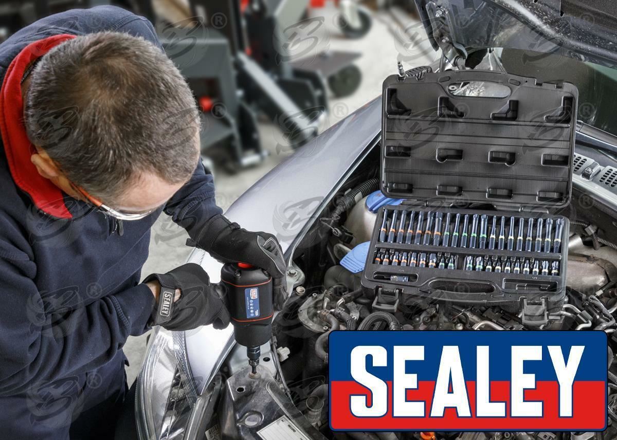 Sealey 42 Piece 3/8" & 1/2" Drive Impact Hex & Torx & Spline Bit Sockets ( AK21901 )