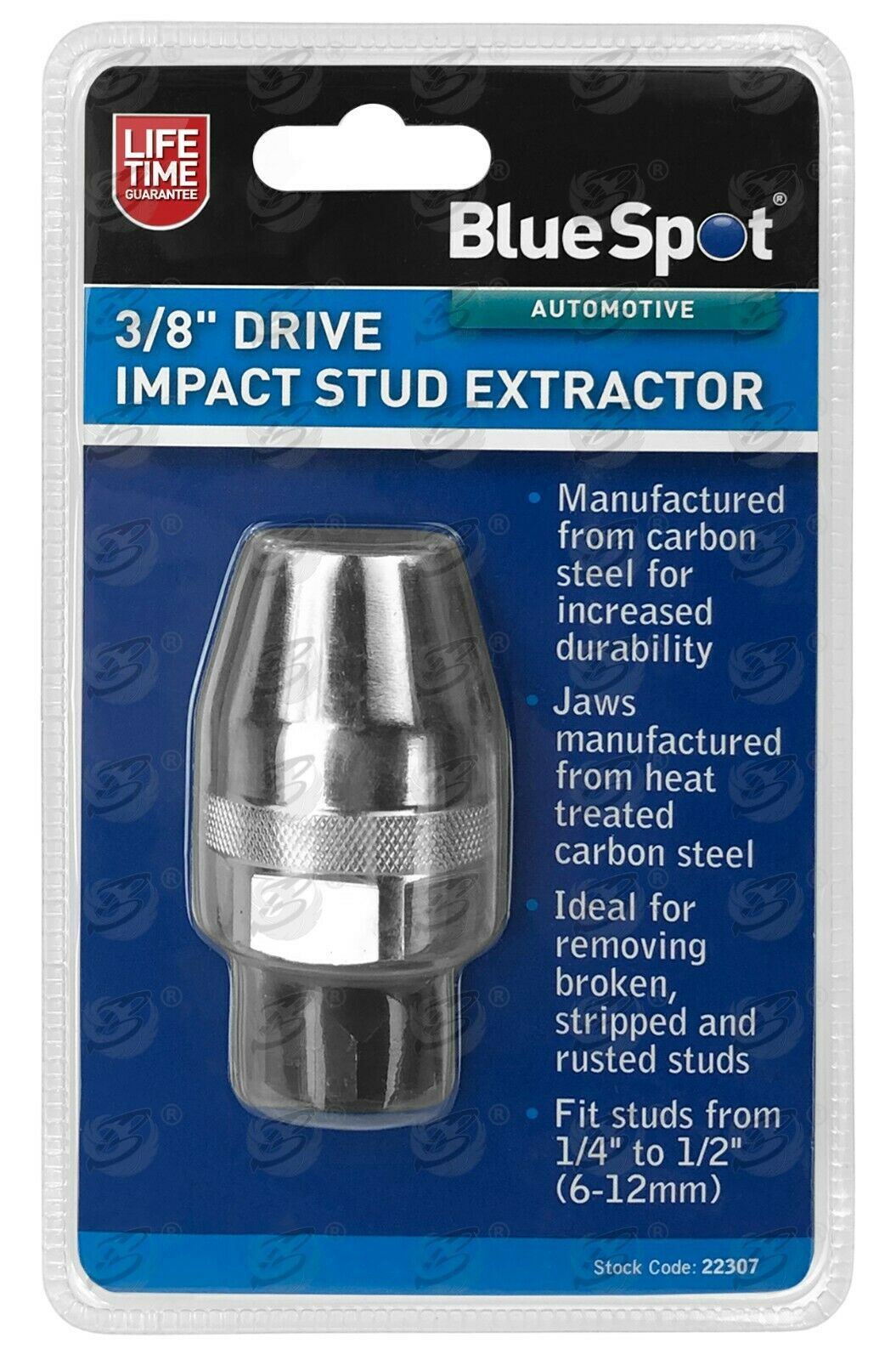 BLUESPOT 3/8" DRIVE IMPACT STUD EXTRACTOR 6MM - 12MM