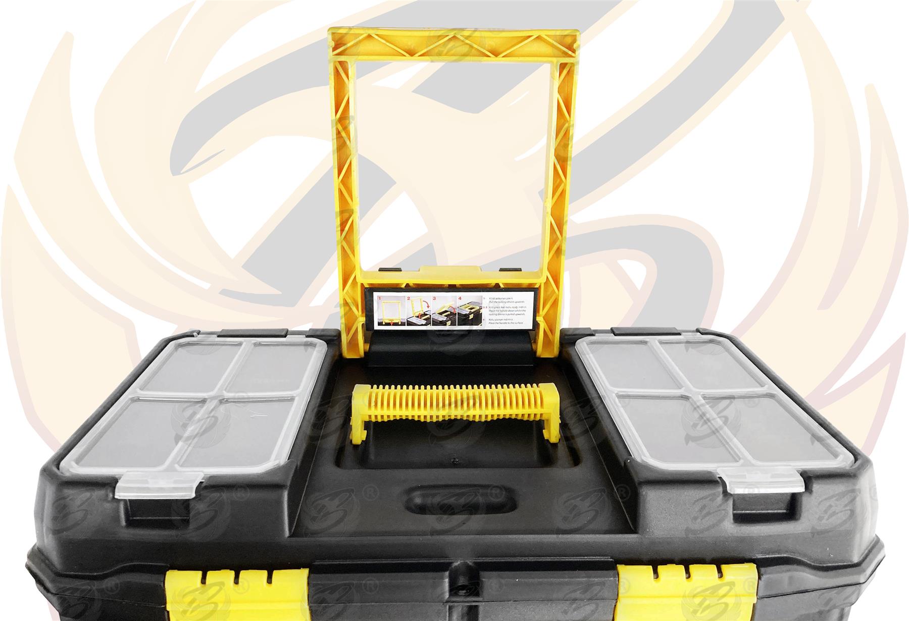 TOOLZONE ROLLING STORAGE TOOLBOX