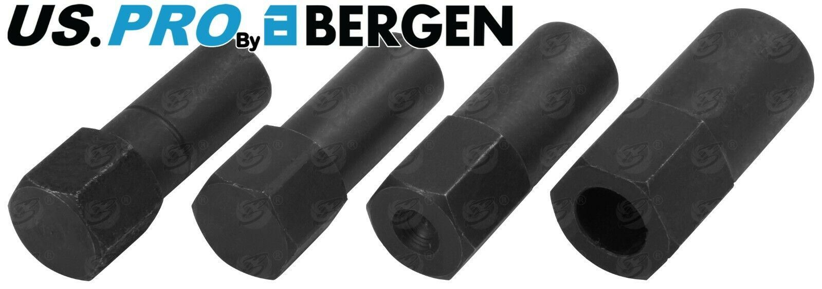 US PRO 9PCS 1/2" DRIVE LOCKING WHEEL NUT REMOVER SOCKETS