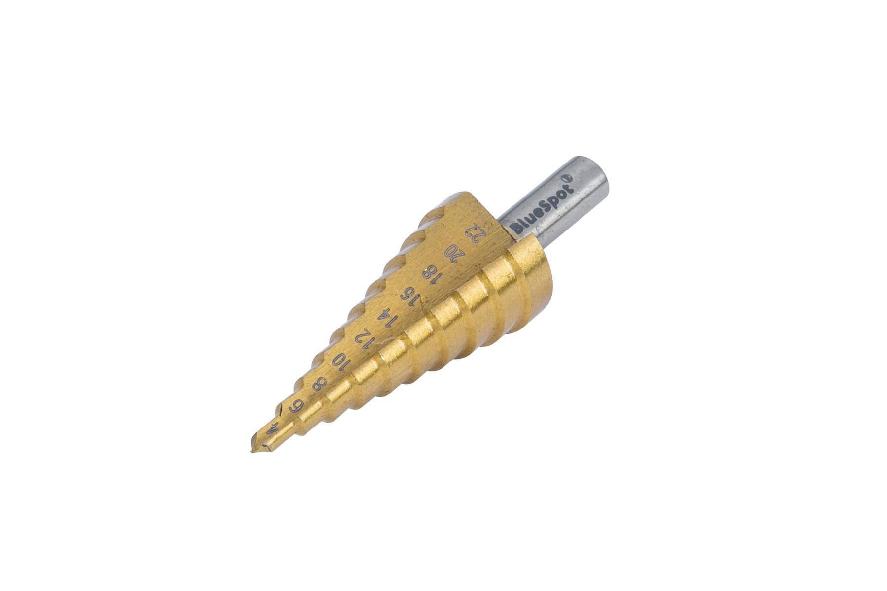 BlueSpot HSS Step Drill 4mm - 22mm ( 32050 )