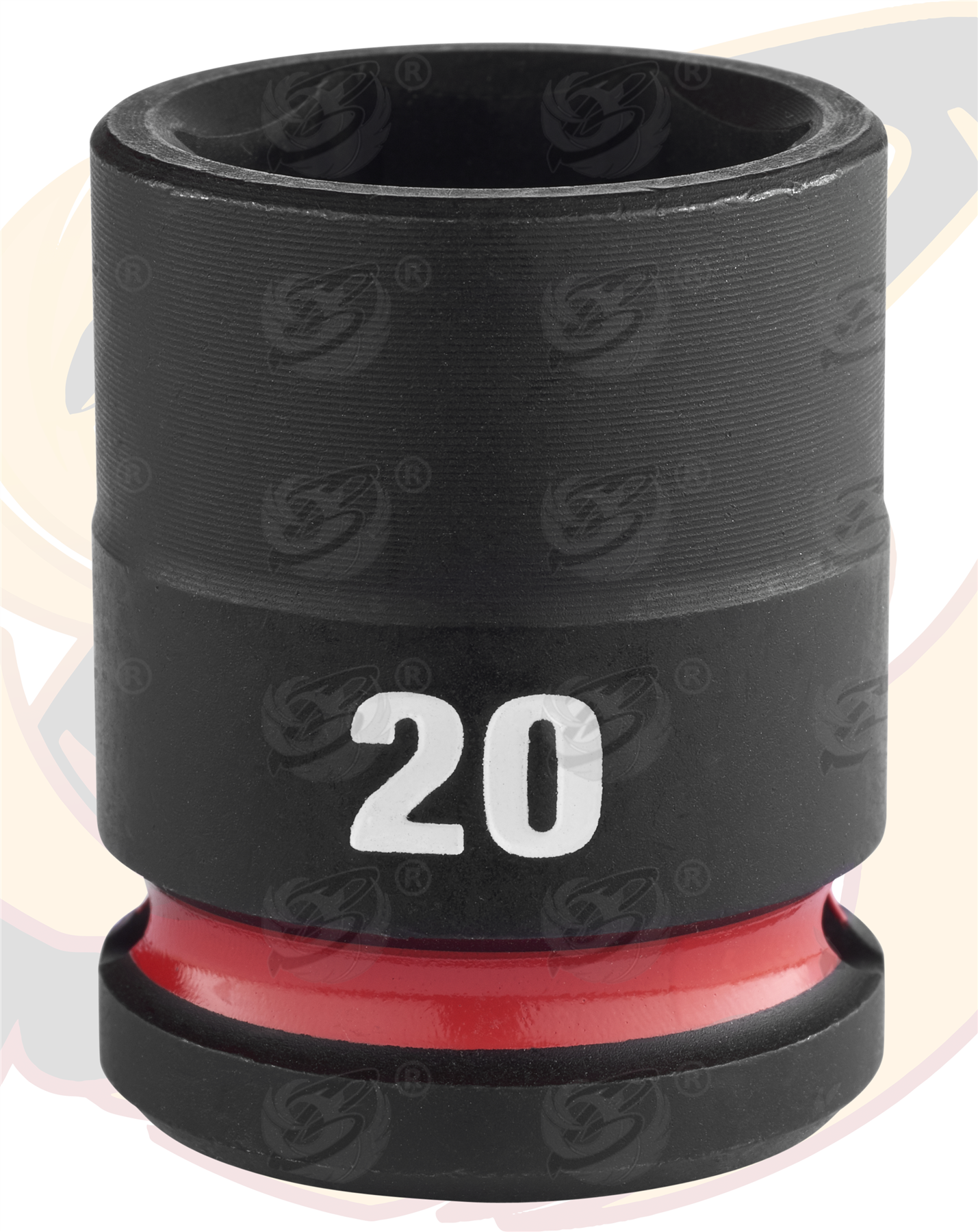 Milwaukee 20mm 1/2" Drive 6 Point Shallow Impact Socket ( Single ) ( 4932480314 )
