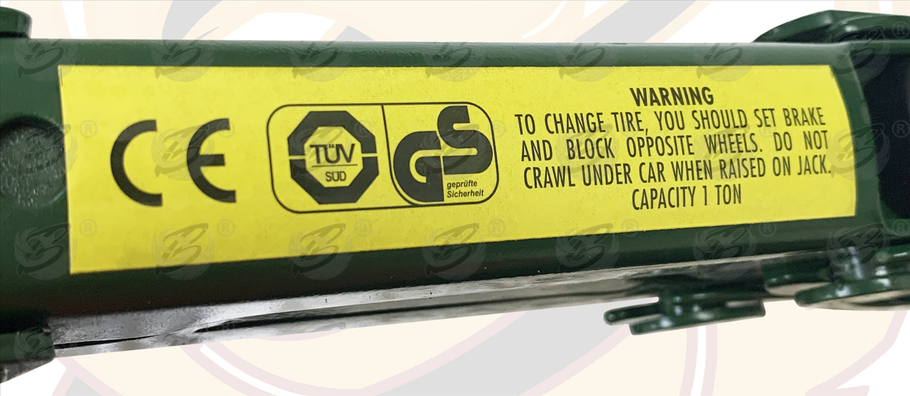 1 TONNE SCISSOR JACK & 1/2" DRIVE EXTENDABLE TYRE WRENCH ( 17MM - 23MM ) ( EMERGENCY TYRE CHANGING KIT )