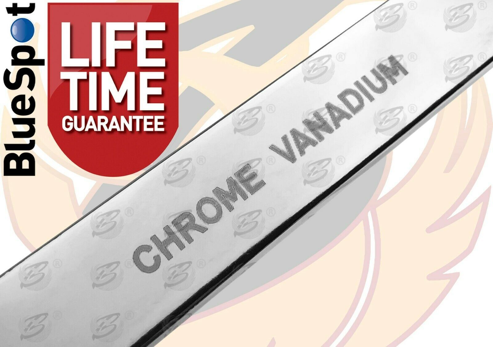 BLUESPOT 12PCS COMBINATION RATCHET SPANNER SET 8MM - 19MM