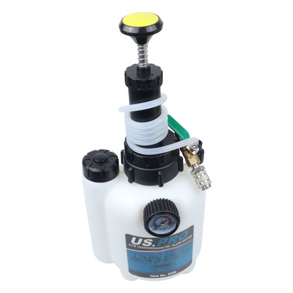 US Pro 3Ltr Transmission Oil Filler System With 8 Atf Adaptors 5056