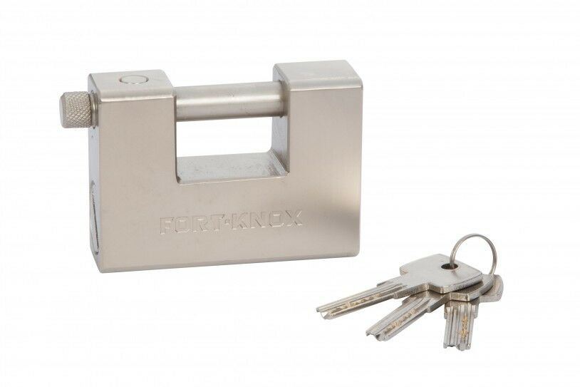 BLUESPOT 94MM SHUTTER "C" TYPE / CONTAINER PADLOCK ( x 2 )