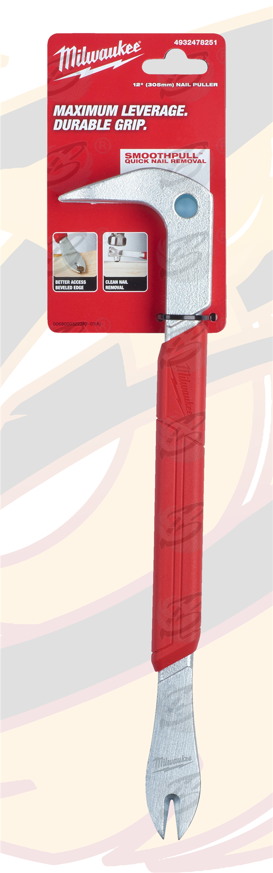 Milwaukee 12" Nail Puller ( Pry Bar ) ( 4932478251 )