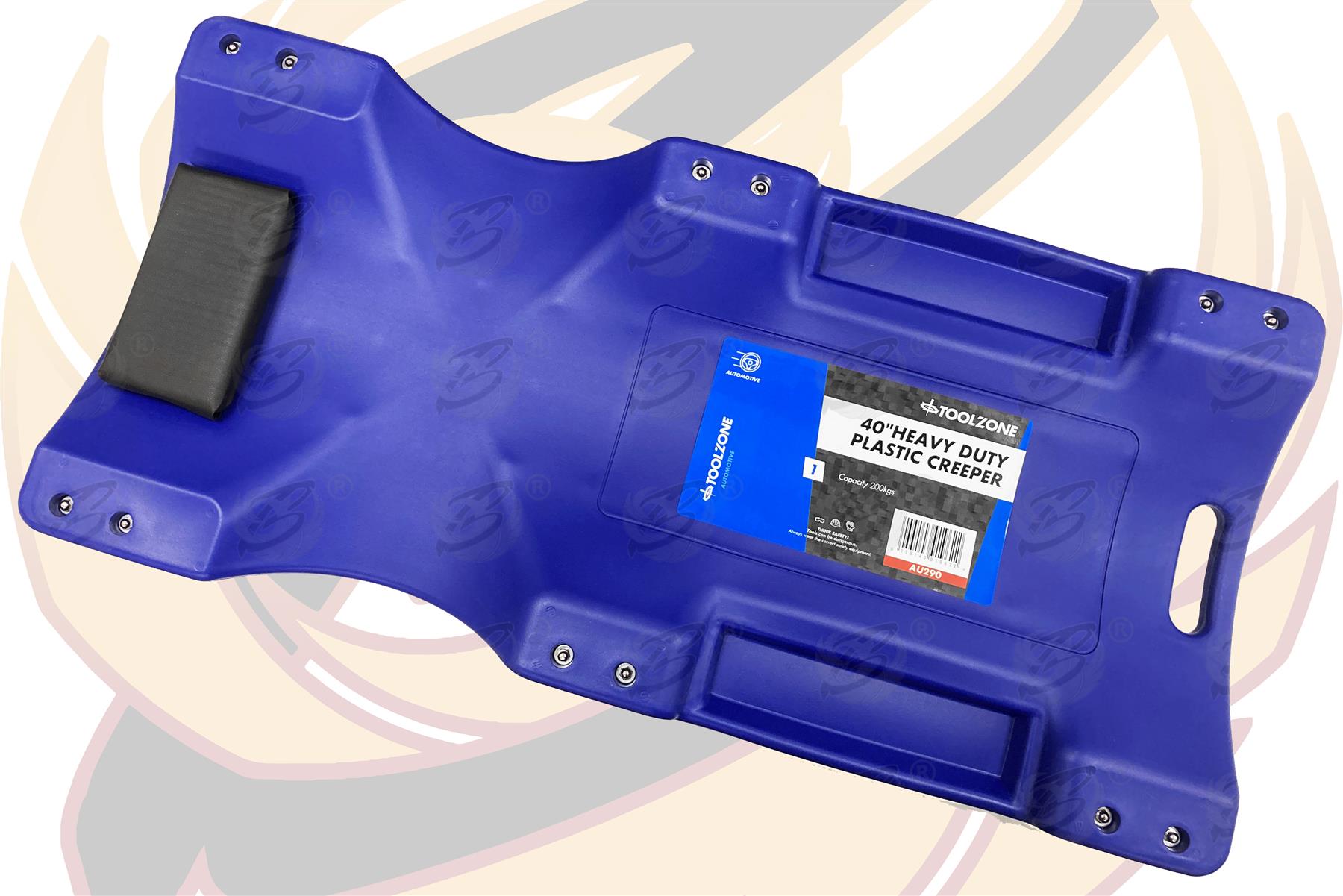 Toolzone Mechanics Workshop Garage Creeper 40" Long Board Rolling Professional Crawler ( AU290 )