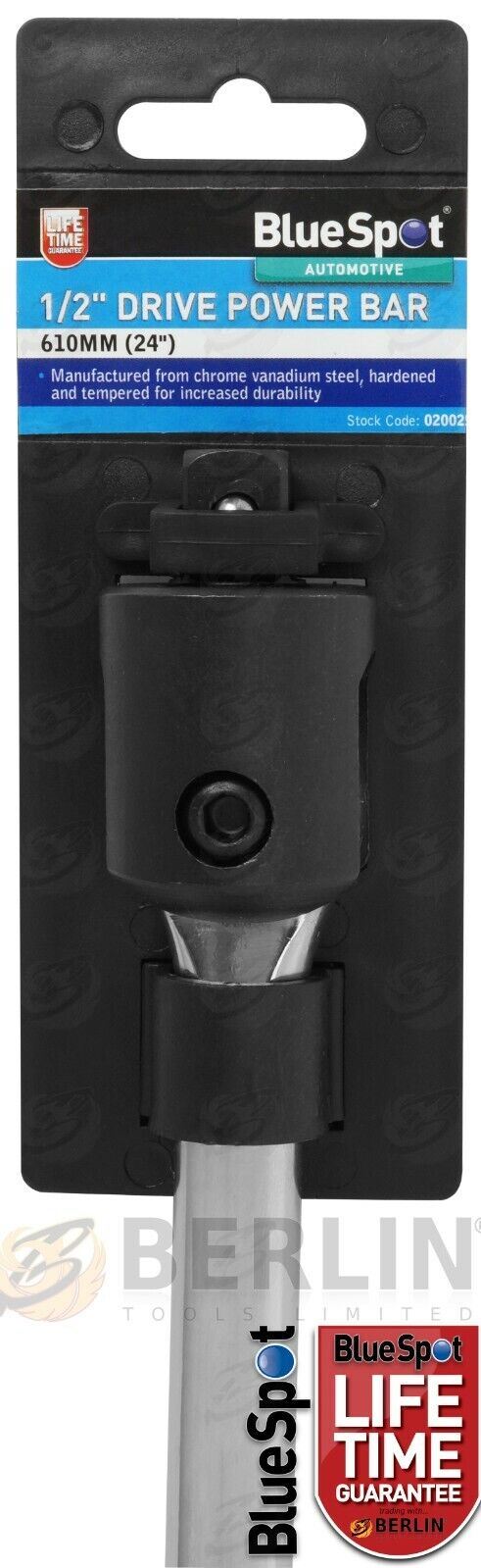 BlueSpot 1/2" Drive 24" Long Breaker Bar 02002