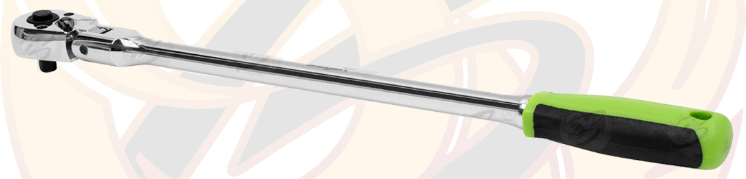 Siegen 1/4" Drive 72 Tooth Extra Long Flexible Ratchet Handle S01257