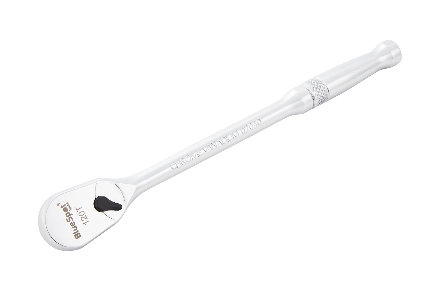 BlueSpot 3 Piece 1/4" & 3/8" & 1/2" Drive 120 Tooth Extra Long Ratchet Handles With A Manufacturers LifeTime Guarantee 02040 & 02042 & 02044