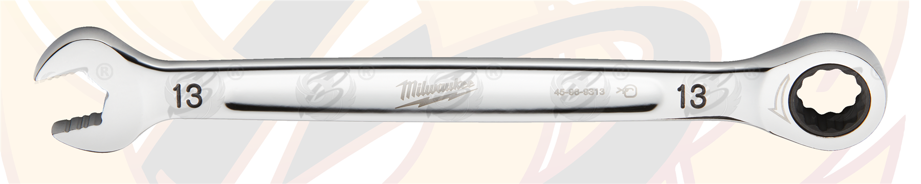 Milwaukee 13mm 144 Teeth Maxbite Ratchet Spanner ( 4932471506 )