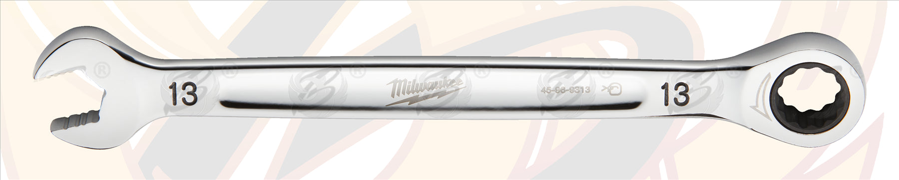 MILWAUKEE 13MM 144 TEETH MAXBITE RATCHET SPANNER