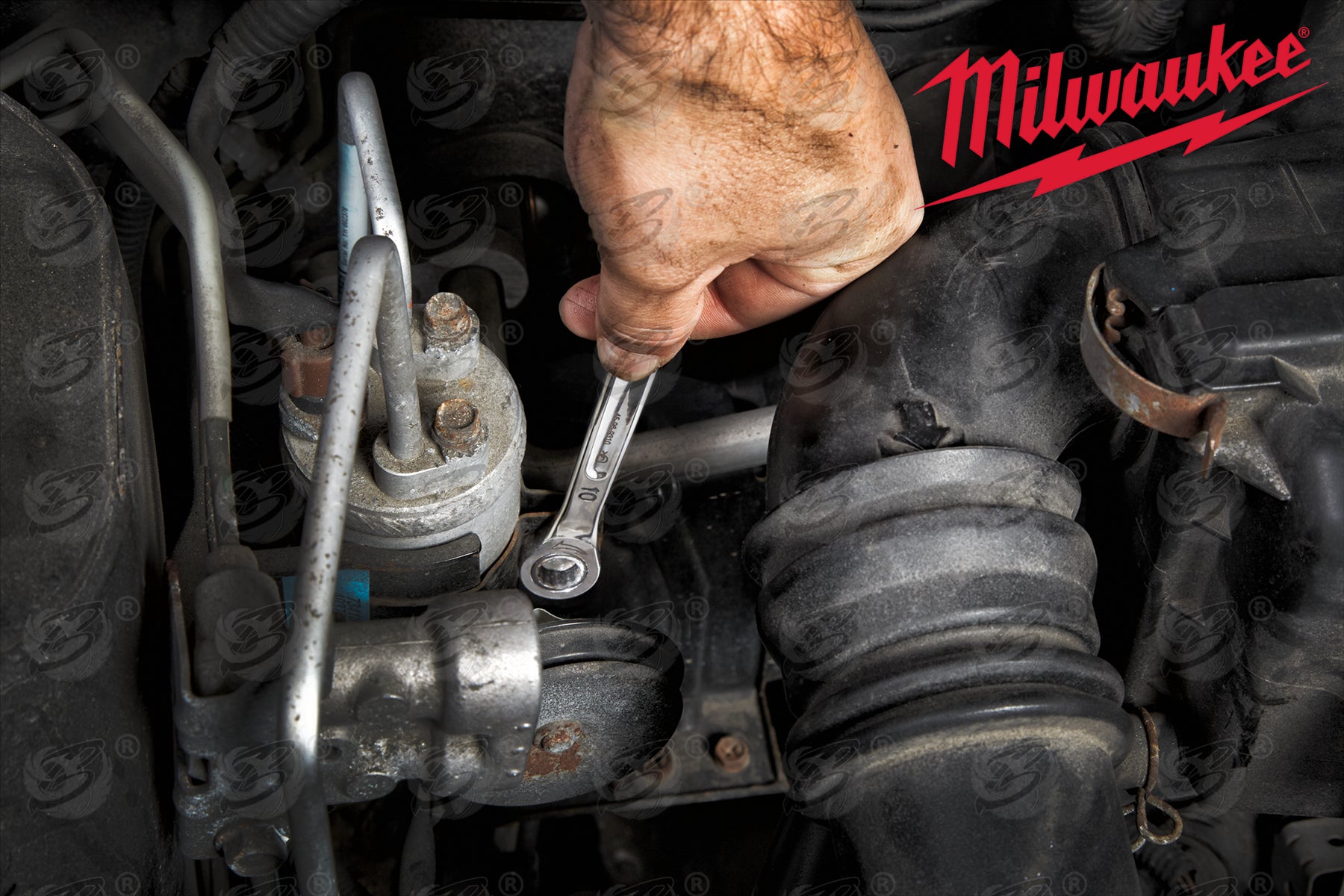 MILWAUKEE 11MM 144 TEETH MAXBITE RATCHET SPANNER