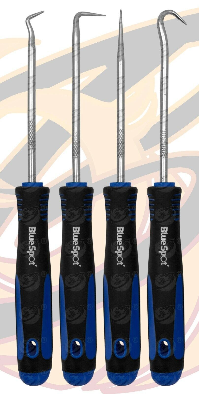 BlueSpot 9 Piece Hook, Pick & Scraper Set 07959