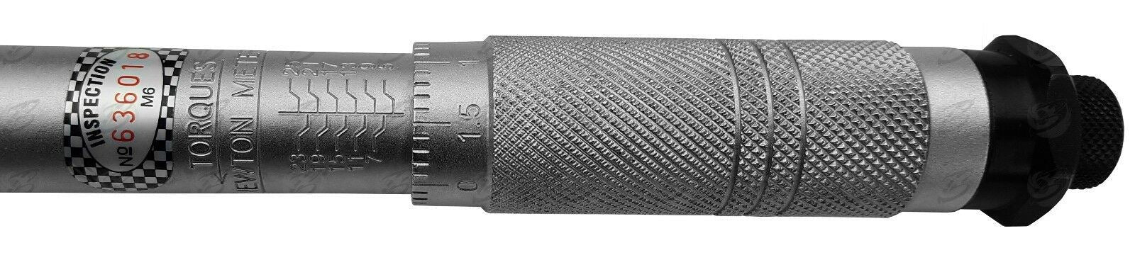 TOOLZONE 1/4" DRIVE CALIBRATED TORQUE WRENCH 5Nm - 25Nm