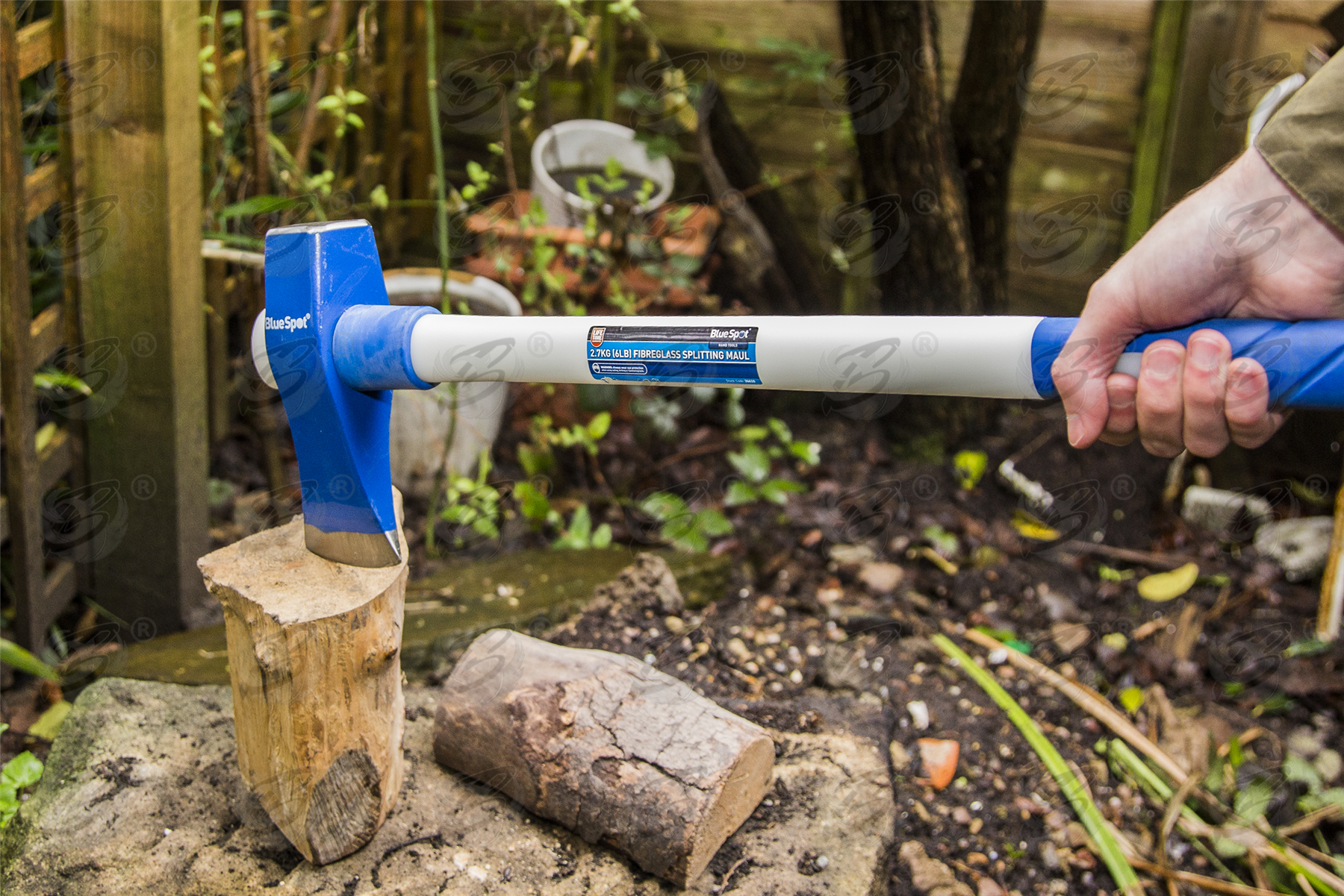 BlueSpot 2.7Kg ( 6Lb ) Fibreglass Splitting Maul ( 26610 )
