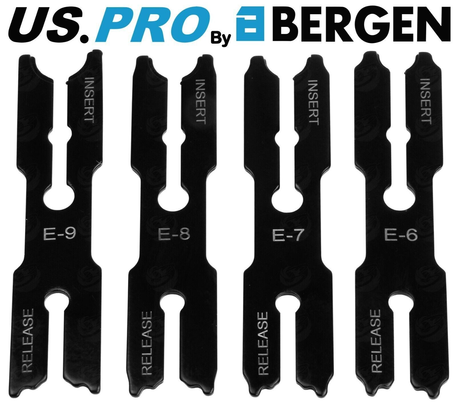 US Pro 5 Piece E Clip Remover & Installer Tool 56 - 57 - E8 - E9 5039