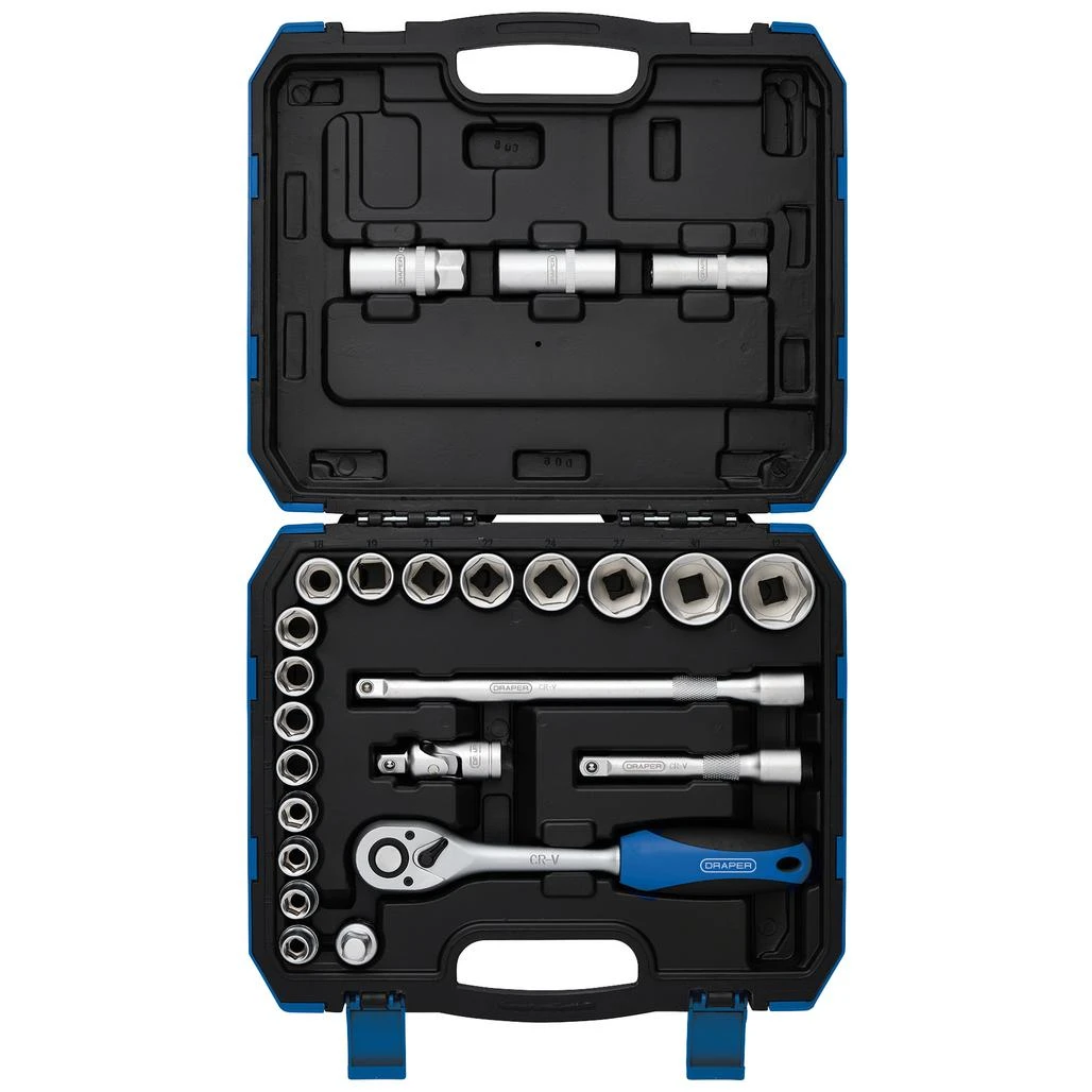 Draper 24 Piece 1/2" Drive Metric Set 16362